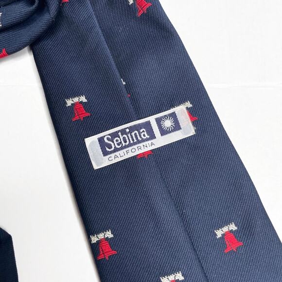 Sebina Blue Bell Tie - Picture 2 of 2